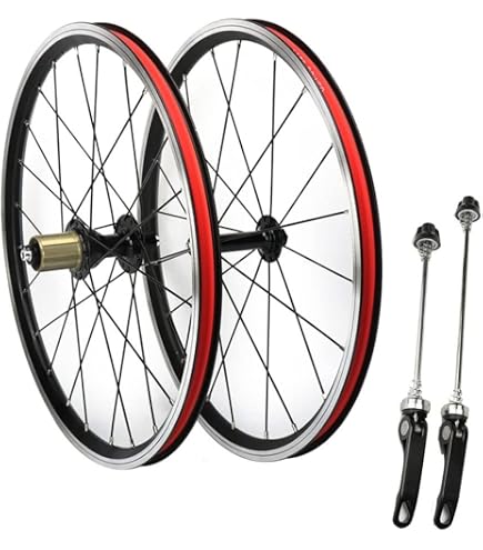 Amazon | QHYRZE 20インチ折りたたみ自転車ホイールセット406/ 451 BMX